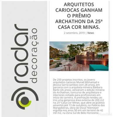 Radar Decoração